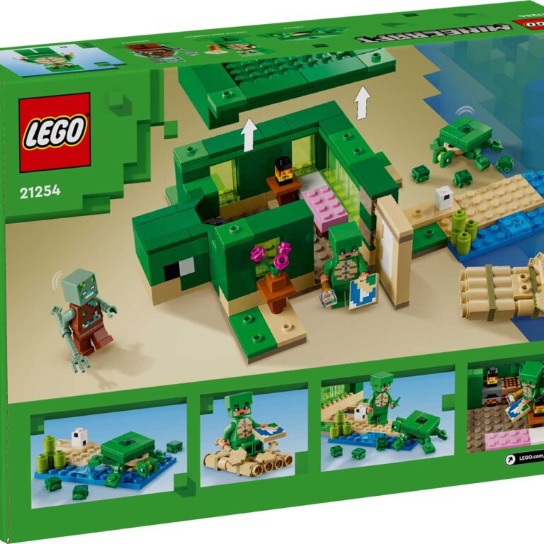 LEGO 21254 Minecraft Het schildpadstrandhuis - LEGO 21254 Box5 v29