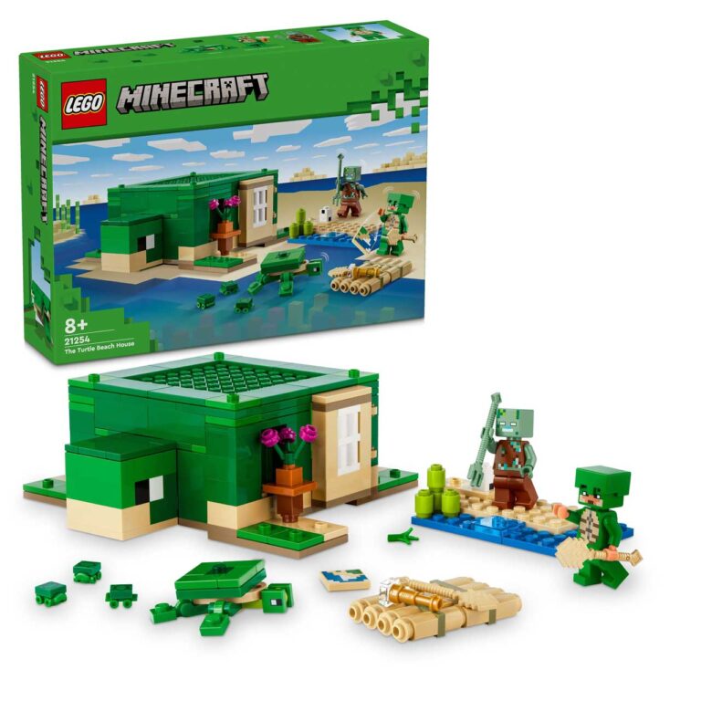 LEGO 21254 Minecraft Het schildpadstrandhuis - LEGO 21254 boxprod v29 WE sha