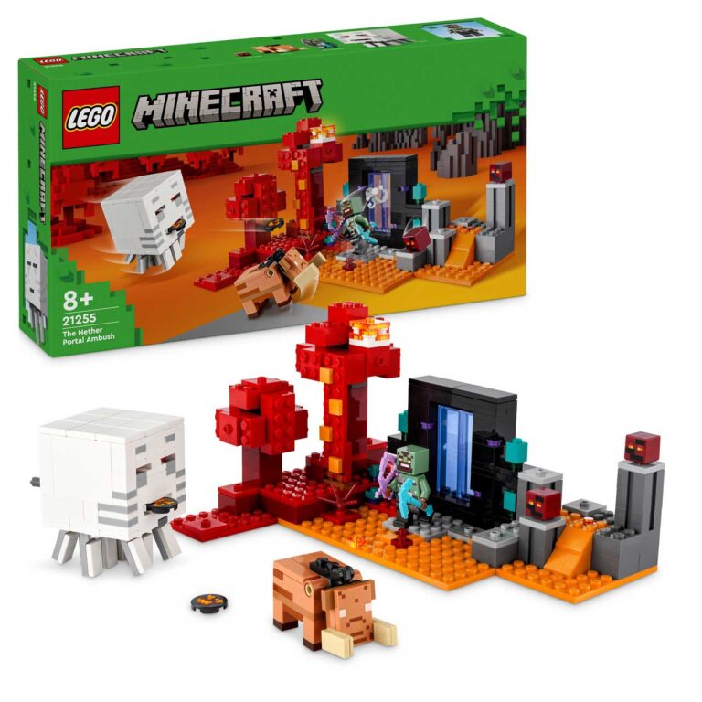 LEGO 21255 Minecraft Hinderlaag bij het Nether-portaal - LEGO 21255 boxprod v29 WE sha