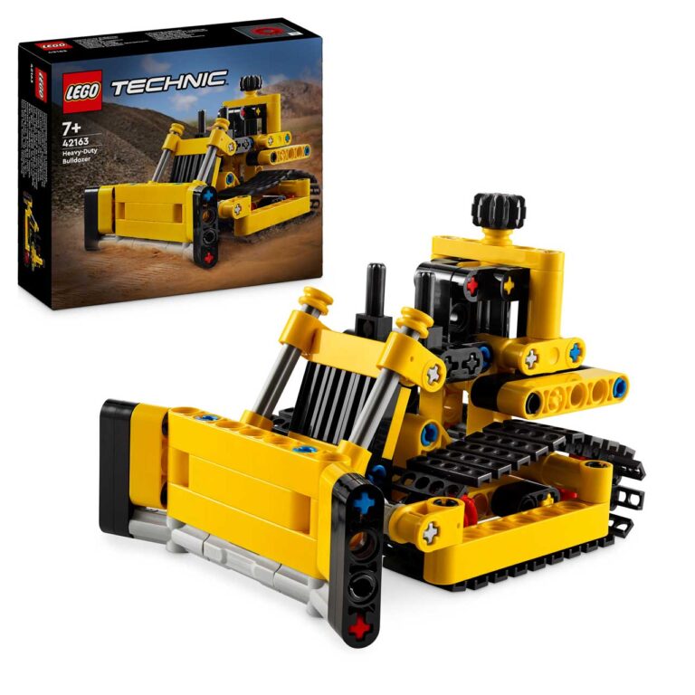 LEGO 42163 Technic Zware bulldozer - LEGO 42163 boxprod v29 WE sha