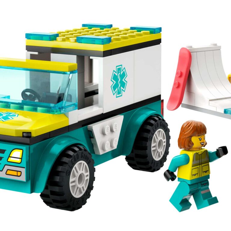 LEGO 60403 Ambulance en snowboarder - LEGO 60403 Prod