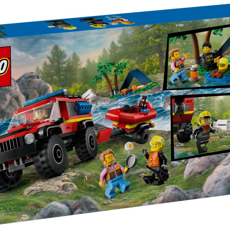 LEGO 60412 City 4x4 brandweerauto met reddingsboot - LEGO 60412 Box5 v29