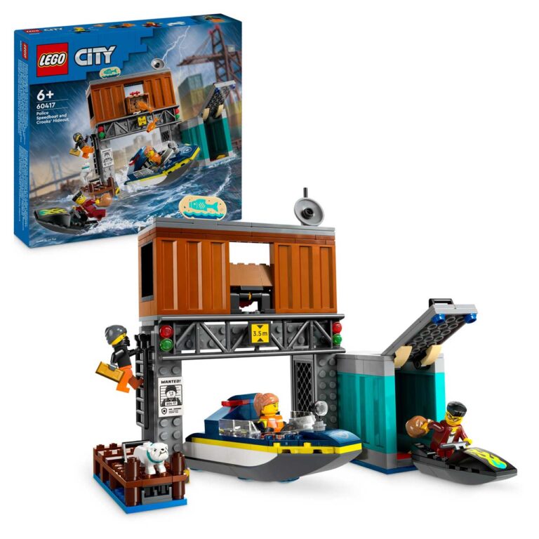 LEGO 60417 City Politiespeedboot en boevenschuilplaats - LEGO 60417 boxprod v29 WE sha