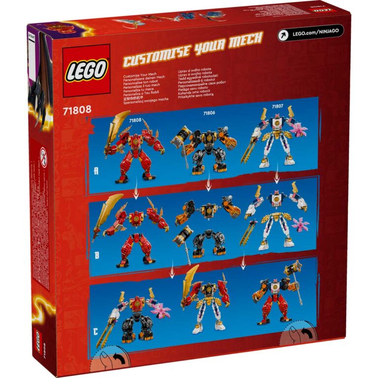 LEGO 71808 Ninjago Kai's elementaire vuurmecha - LEGO 71808 Box5 v29