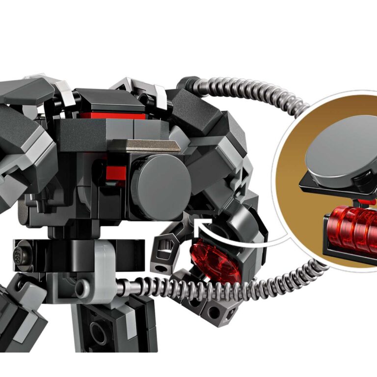 LEGO 76277 Marvel War Machine mechapantser - LEGO 76277 alt3