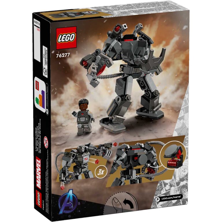 LEGO 76277 Marvel War Machine mechapantser - LEGO 76277 alt4