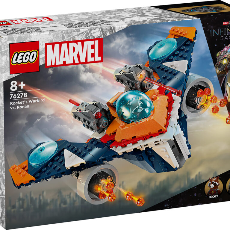 LEGO 76278 Marvel Rockets Warbird vs. Ronan