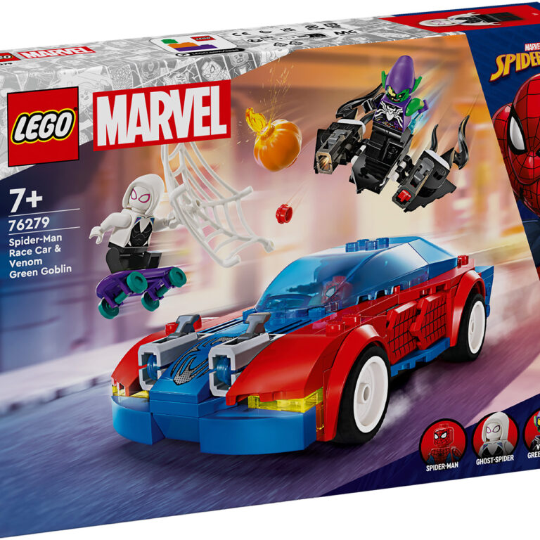 LEGO 76279 Marvel Spider-Man racewagen en Venom Green Goblin