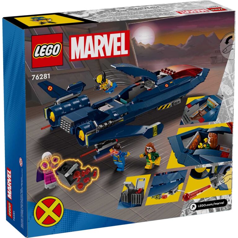 LEGO 76281 Marvel X-Men X-Jet - LEGO 76281 alt7