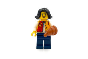 LEGO Vrouw met Croissant