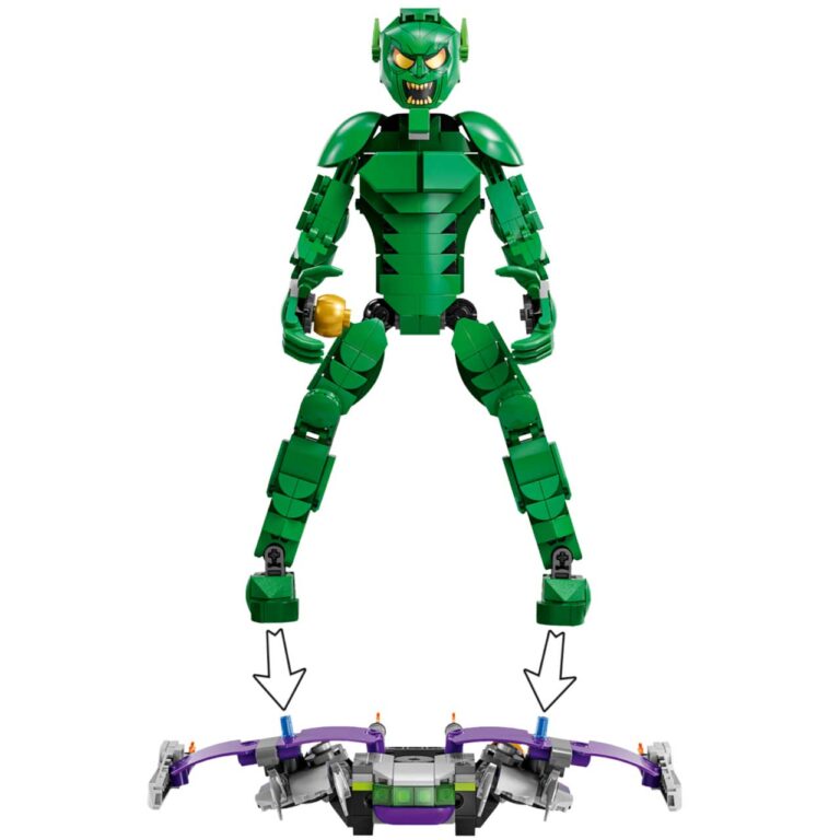 LEGO 76284 Marvel Green Goblin bouwfiguur - LEGO 76284 alt2