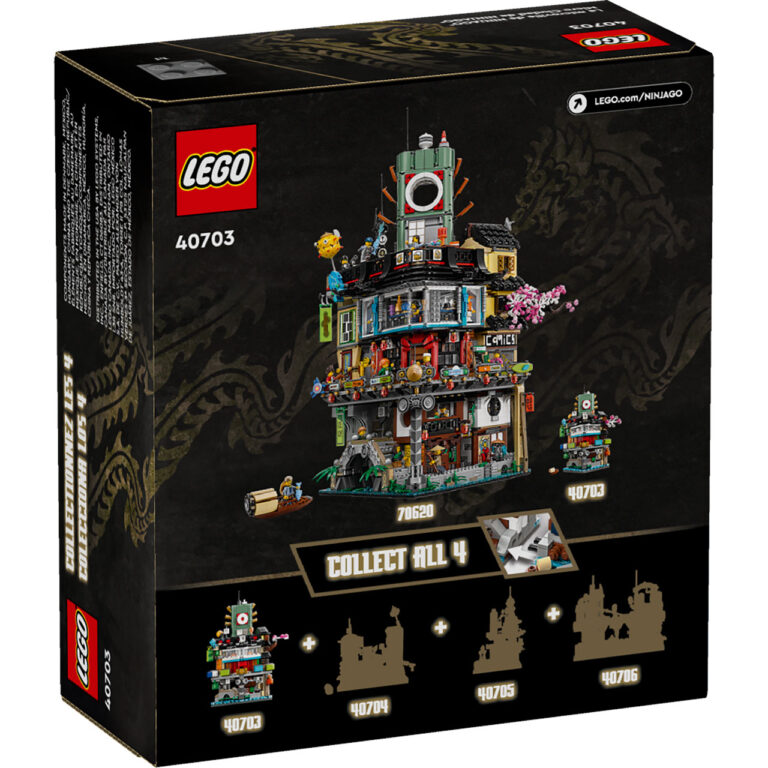 LEGO 40703 Micro Ninjago City - 40703 Box5 v39