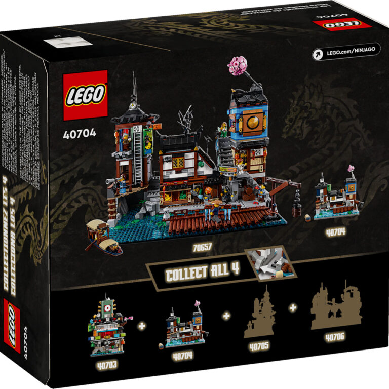 LEGO 40704 Micro Ninjago Haven - 40704 Box5 v39