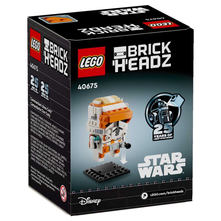 LEGO 40675 Brickheadz Clone Commander Cody - LEGO 40675 Box5 v39