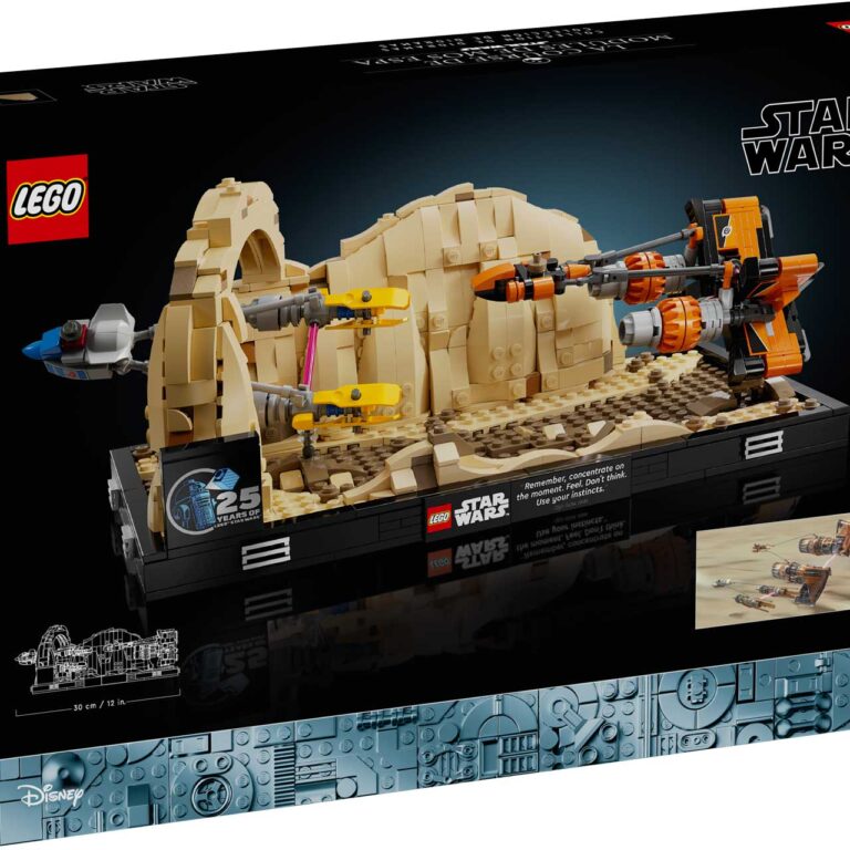 LEGO 75380 Star Wars Mos Espa Podrace diorama - LEGO 75380 Box5 v39