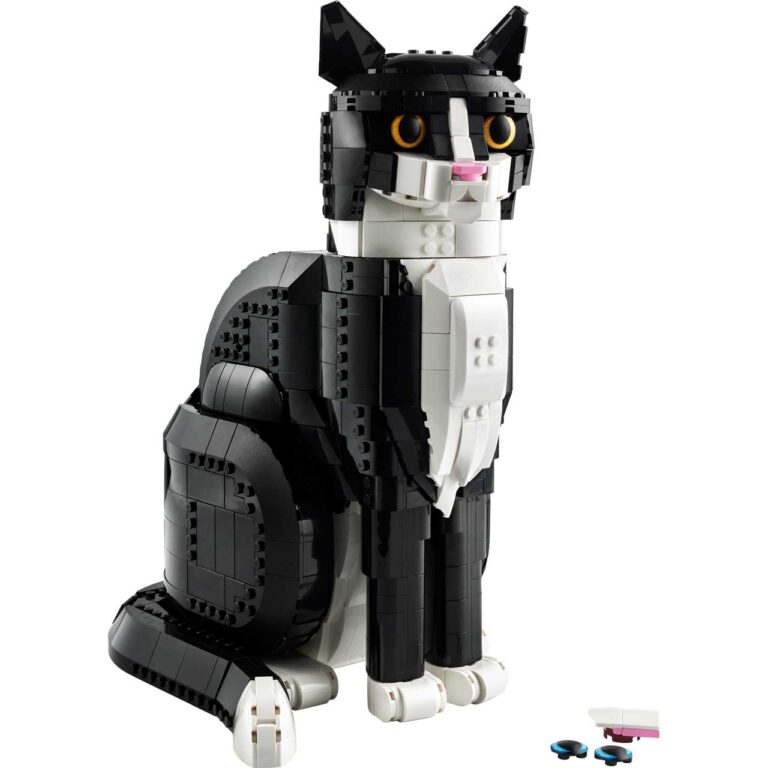 LEGO 21349 Ideas Zwart-witte kat (Tuxedo cat) - LEGO 21349