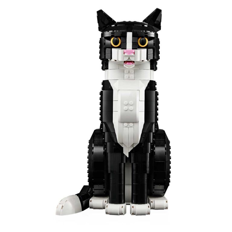 LEGO 21349 Ideas Zwart-witte kat (Tuxedo cat) - LEGO 21349 WEB SEC01