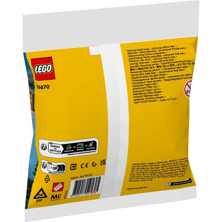 LEGO 30670 Creator Sledetocht van de Kerstman - LEGO 30670 Box5 v29