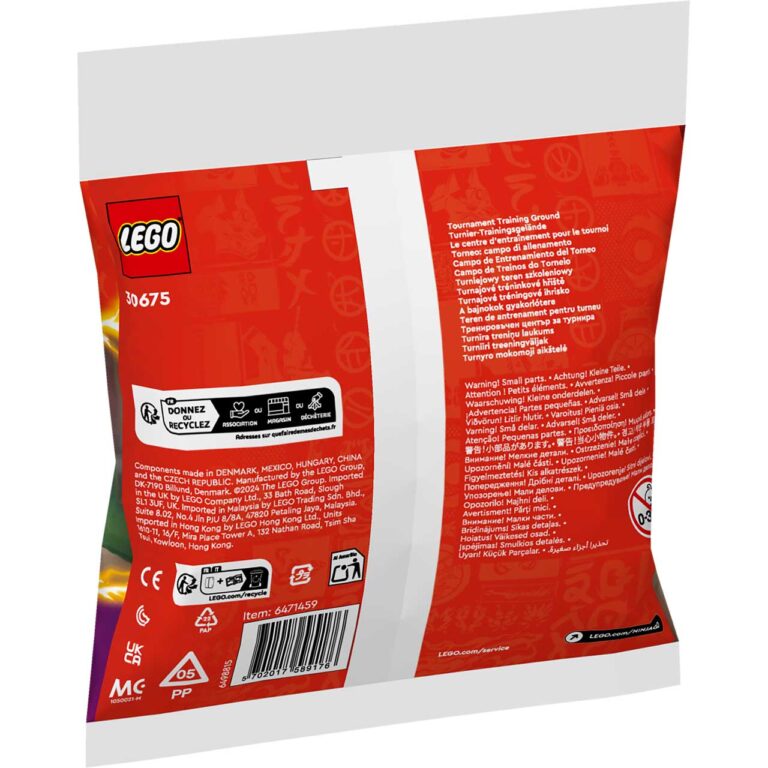 LEGO 30675 Polybag Ninjago Tournooi Trainingsveld - LEGO 30675 Box5 v29