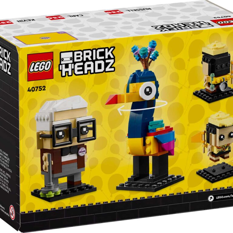 LEGO 40752 Brickheadz Disney en Pixar Carl, Russell en Kevin - LEGO 40752 Box5 v39