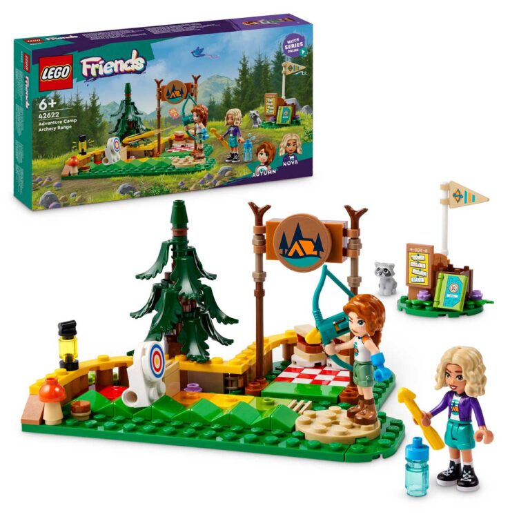 LEGO 42622 Friends Avonturenkamp boogschietbaan - LEGO 42622 boxprod v29 WE sha