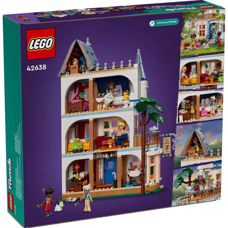 LEGO 42638 Friends Bed and breakfast in kasteel - LEGO 42638 Box5 v29