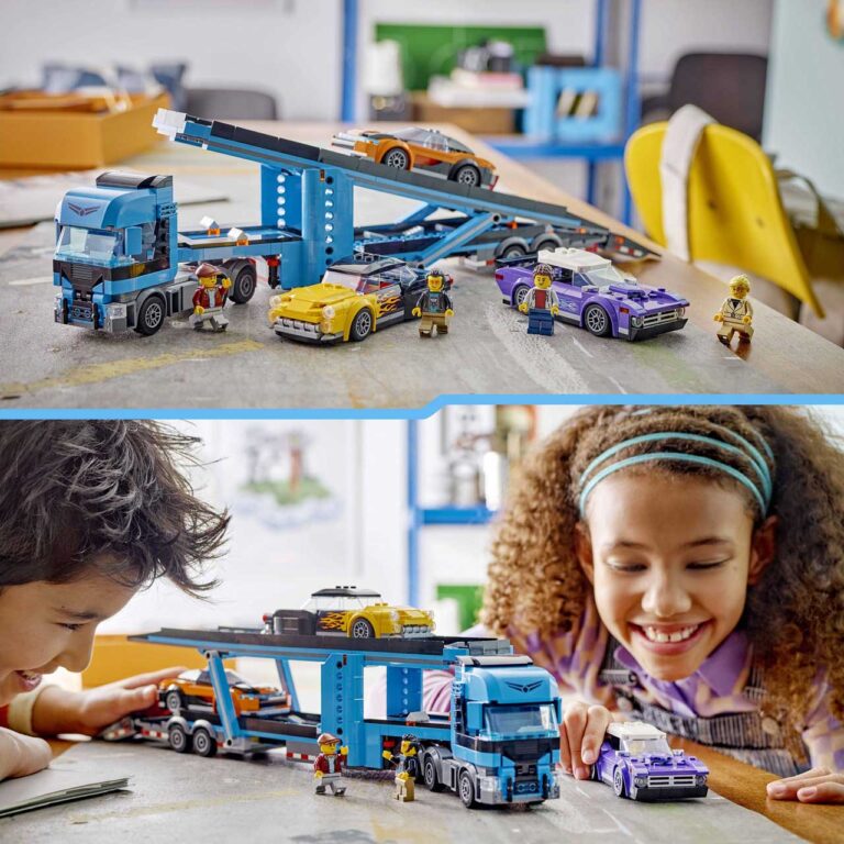 LEGO 60408 City Transportvoertuig met sportauto's - LEGO 60408 WE Lifestyle