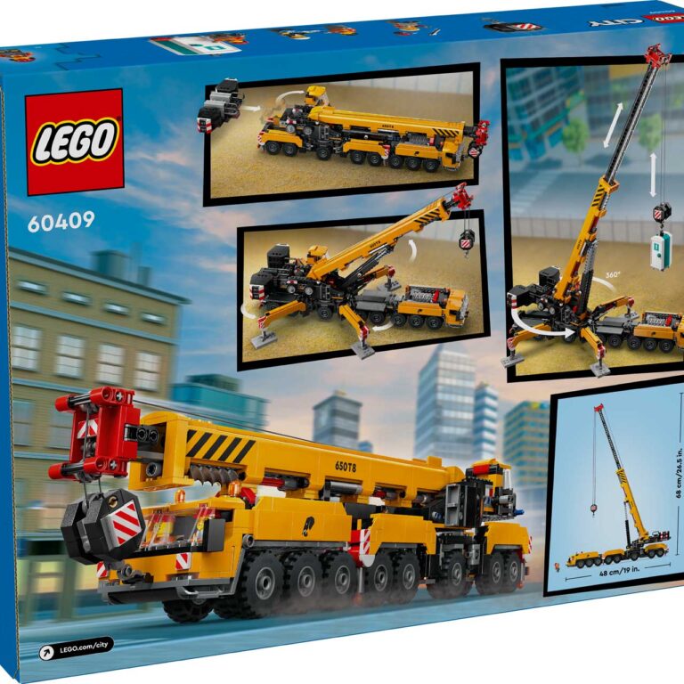 LEGO 60409 City Gele mobiele bouwkraan - LEGO 60409 Box5 v29