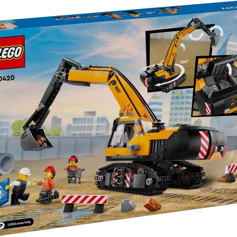 LEGO 60420 City Gele graafmachine - LEGO 60420 Box5 v29