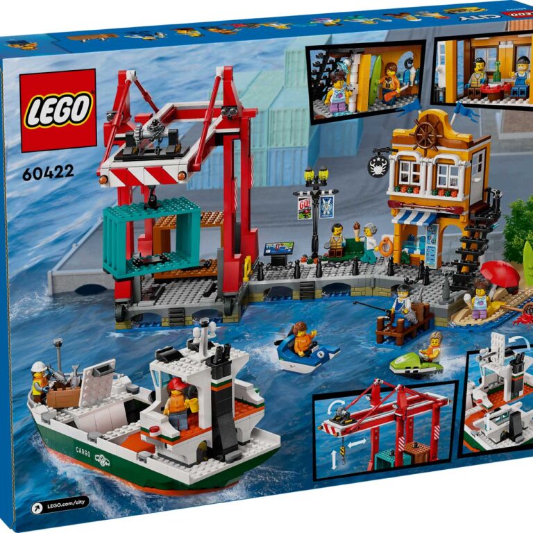 LEGO 60422 City Haven met vrachtschip - LEGO 60422 Box5 v29