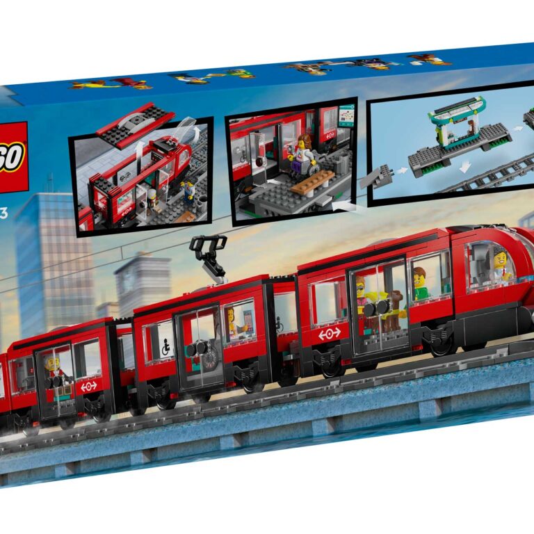 LEGO 60423 City Stadstram en station - LEGO 60423 Box5 v39