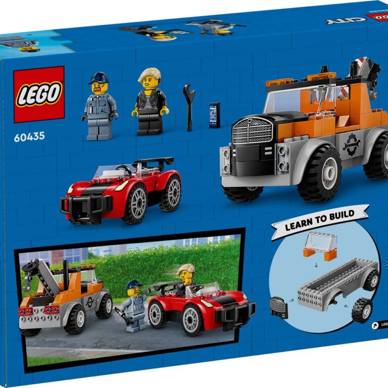 LEGO 60435 City Sleepwagen en sportautoreparatie - LEGO 60435 Box5 v29