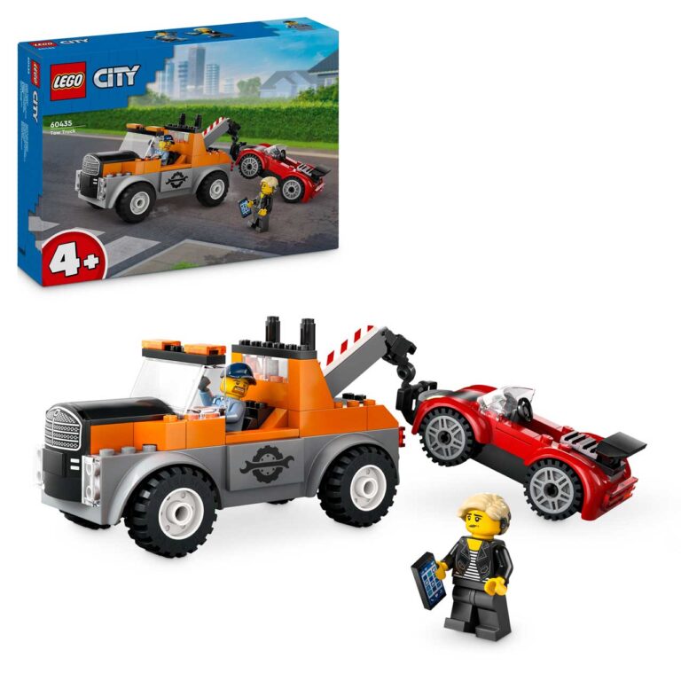 LEGO 60435 City Sleepwagen en sportautoreparatie - LEGO 60435 boxprod v29 WE sha