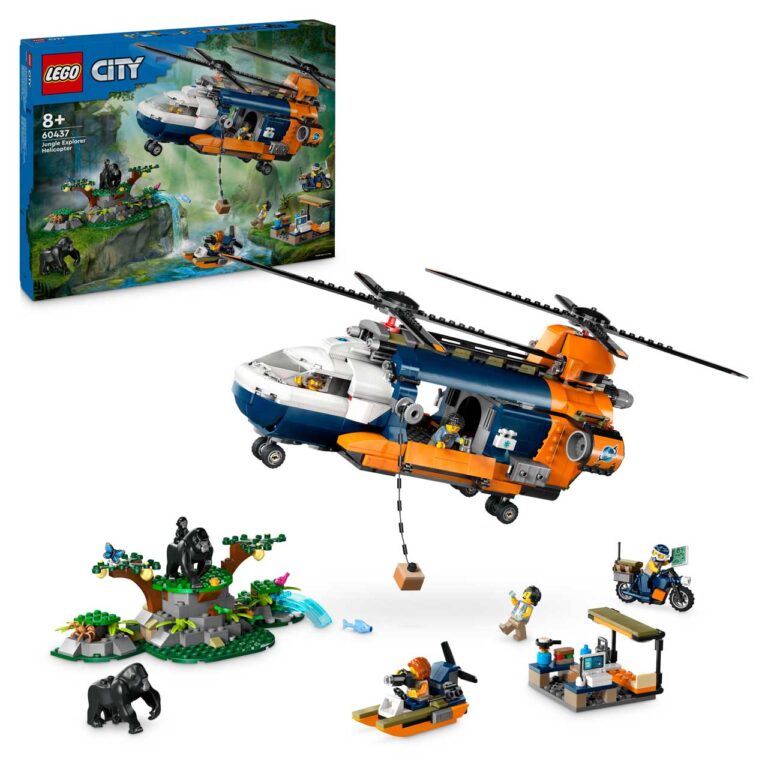 LEGO 60437 City Jungleonderzoekers: helikopter bij de basis - LEGO 60437 boxprod v29 WE sha