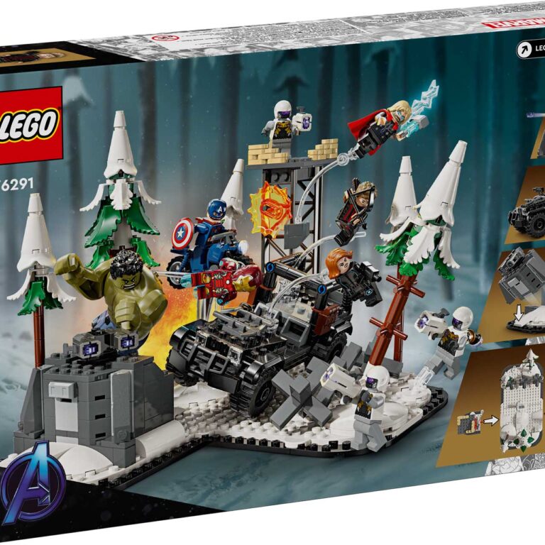 LEGO 76291 Marvel The Avengers Assemble: Age of Ultron - LEGO 76291 Box5 v29