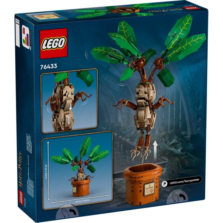 LEGO 76433 Harry Potter Mandragora - LEGO 76433 Box5 v29