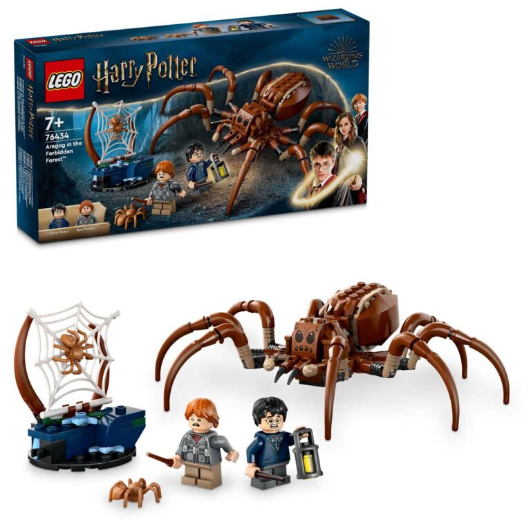 LEGO 76434 Harry Potter Aragog in het Verboden Bos - LEGO 76434 boxprod v29 sha