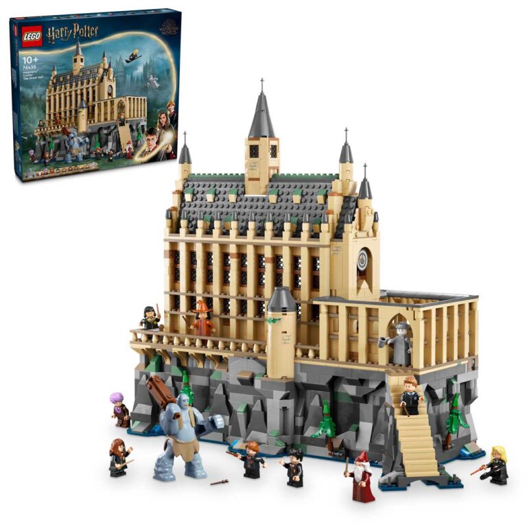 LEGO 76435 Harry Potter Kasteel Zweinstein™: de Grote Zaal - LEGO 76435 boxprod v29 sha