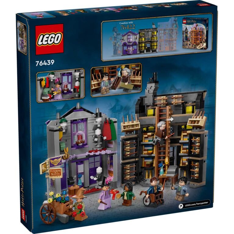 LEGO 76439 Harry Potter Olivanders & Madame Mallekins gewaden - LEGO 76439 Box5 v29