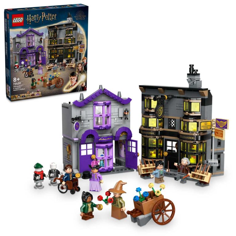 LEGO 76439 Harry Potter Olivanders & Madame Mallekins gewaden - LEGO 76439 boxprod v29 sha