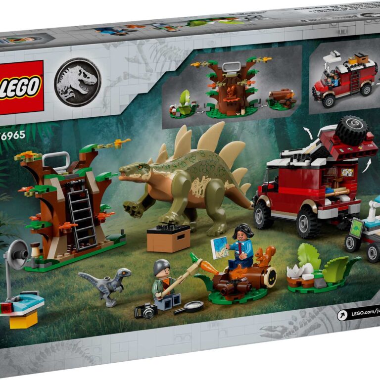 LEGO 76965 Jurassic World Dinosaurusmissies: Stegosaurus ontdekking - LEGO 76965 Box5 v39