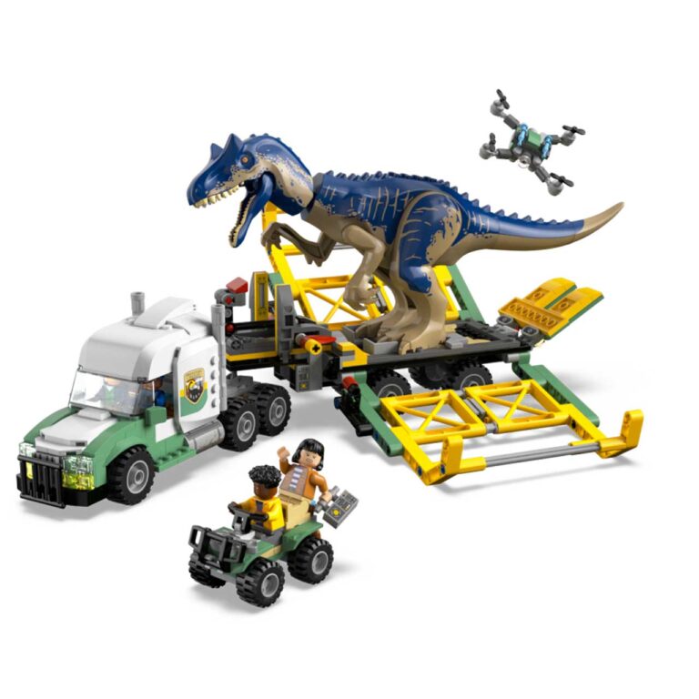 LEGO 76966 Jurassic World Dinosaurusmissies: Allosaurus transporttruck - LEGO 76966 360 SoMe thumbnail