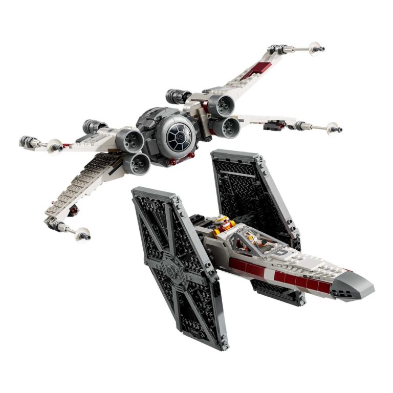 LEGO 75393 Star Wars TIE Fighter en X-wing combi - LEGO 75393 WEB SEC01 NOBG