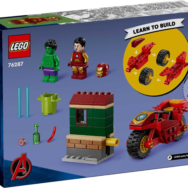 LEGO 76287 Marvel Iron Man met motor en de Hulk - LEGO 76287 Box5 v29