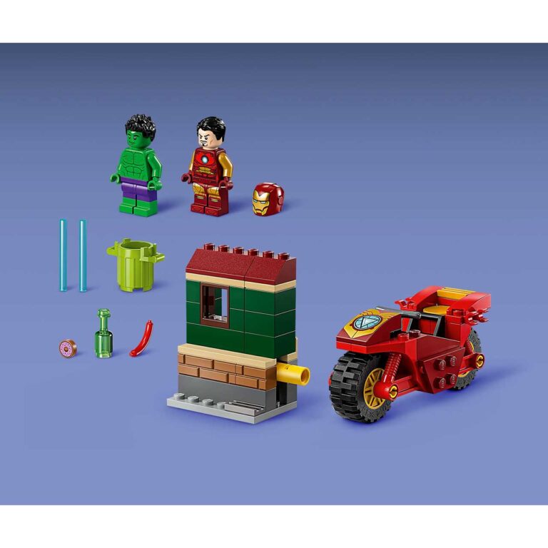 LEGO 76287 Marvel Iron Man met motor en de Hulk - LEGO 76287 WEB SEC01