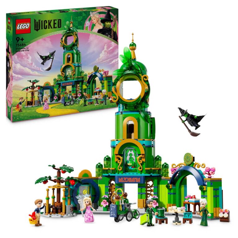 LEGO 75684 Wicked Welkom in Emerald City - LEGO 75684 boxprod v29 WE sha