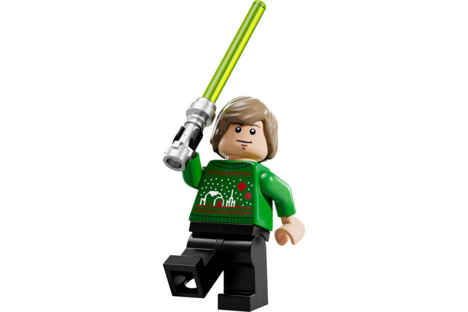 LEGO Luke Skywalker met kersttrui