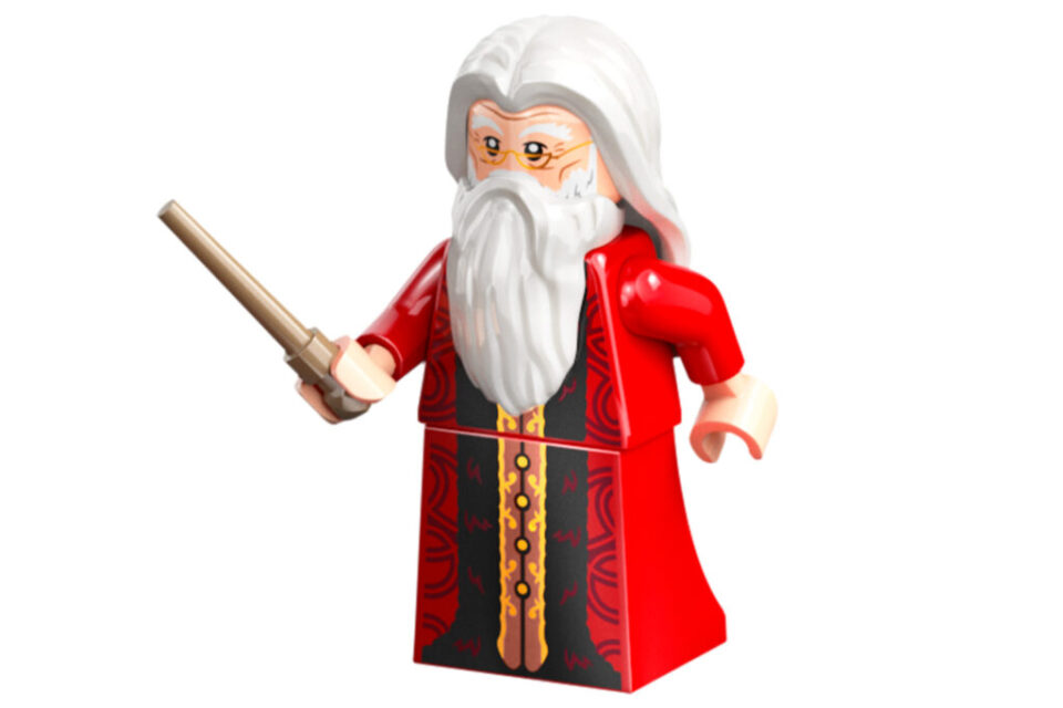 LEGO Albus Perkamentus minifiguur