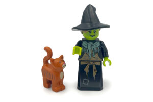 LEGO Halloween heks met kat