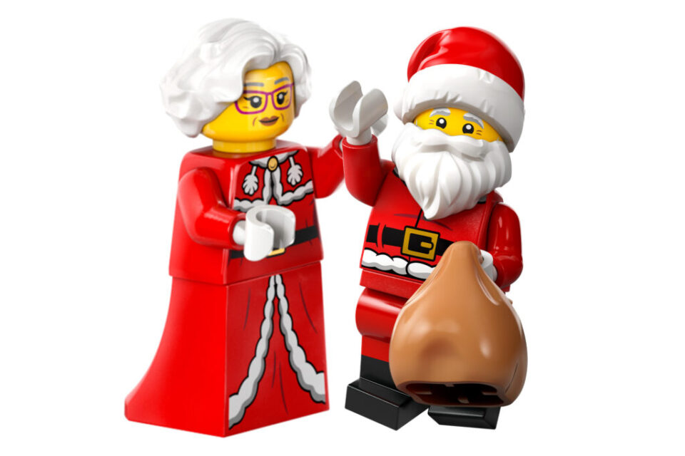 LEGO Kerstman en Kerstvrouw